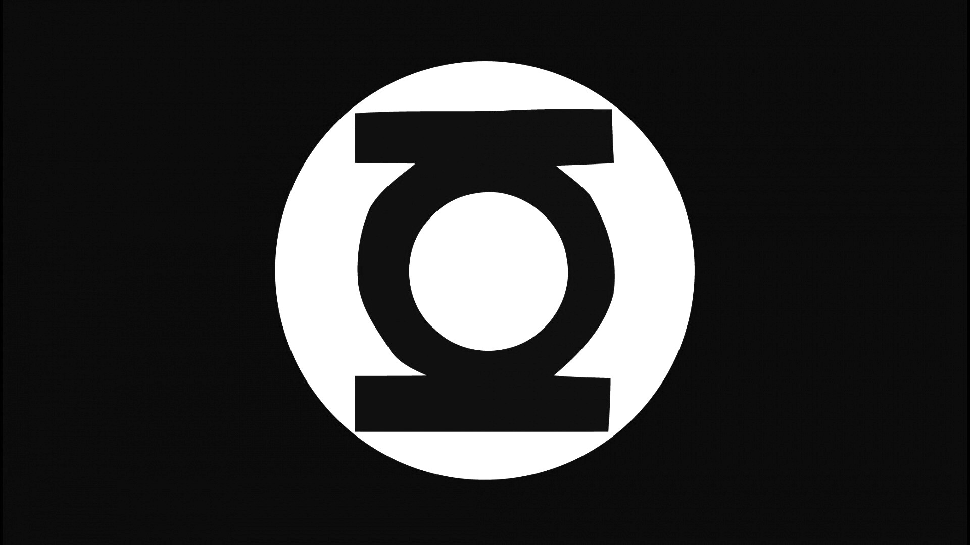 Знак Зеленого фонаря обои