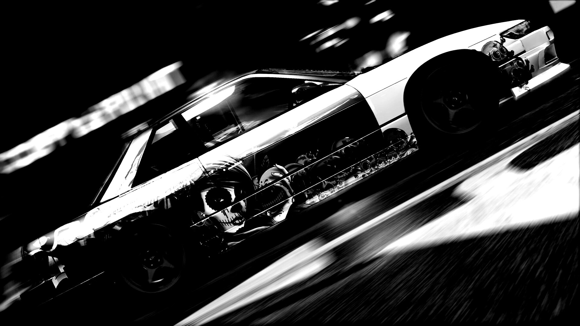 Nissan Silvia s13 Non Grata из GTA4 обои