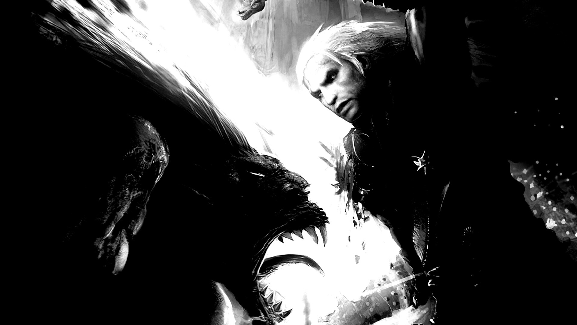 Эпизод из Ведьмака обои