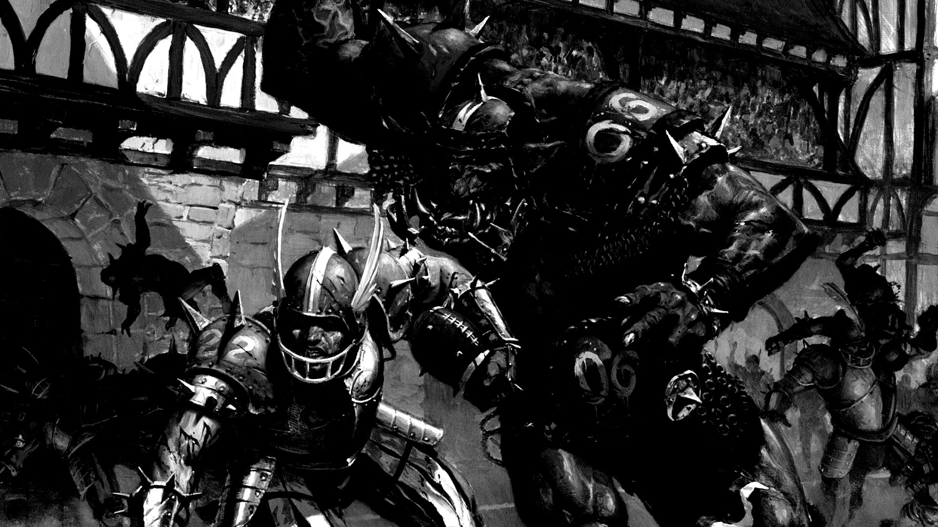 Игра людей и орков обои