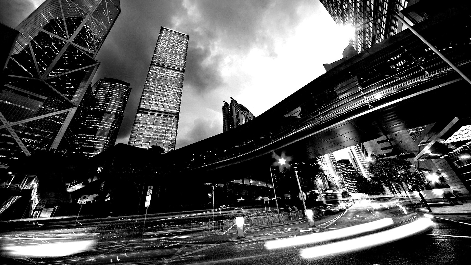 Городской ритм жизни обои