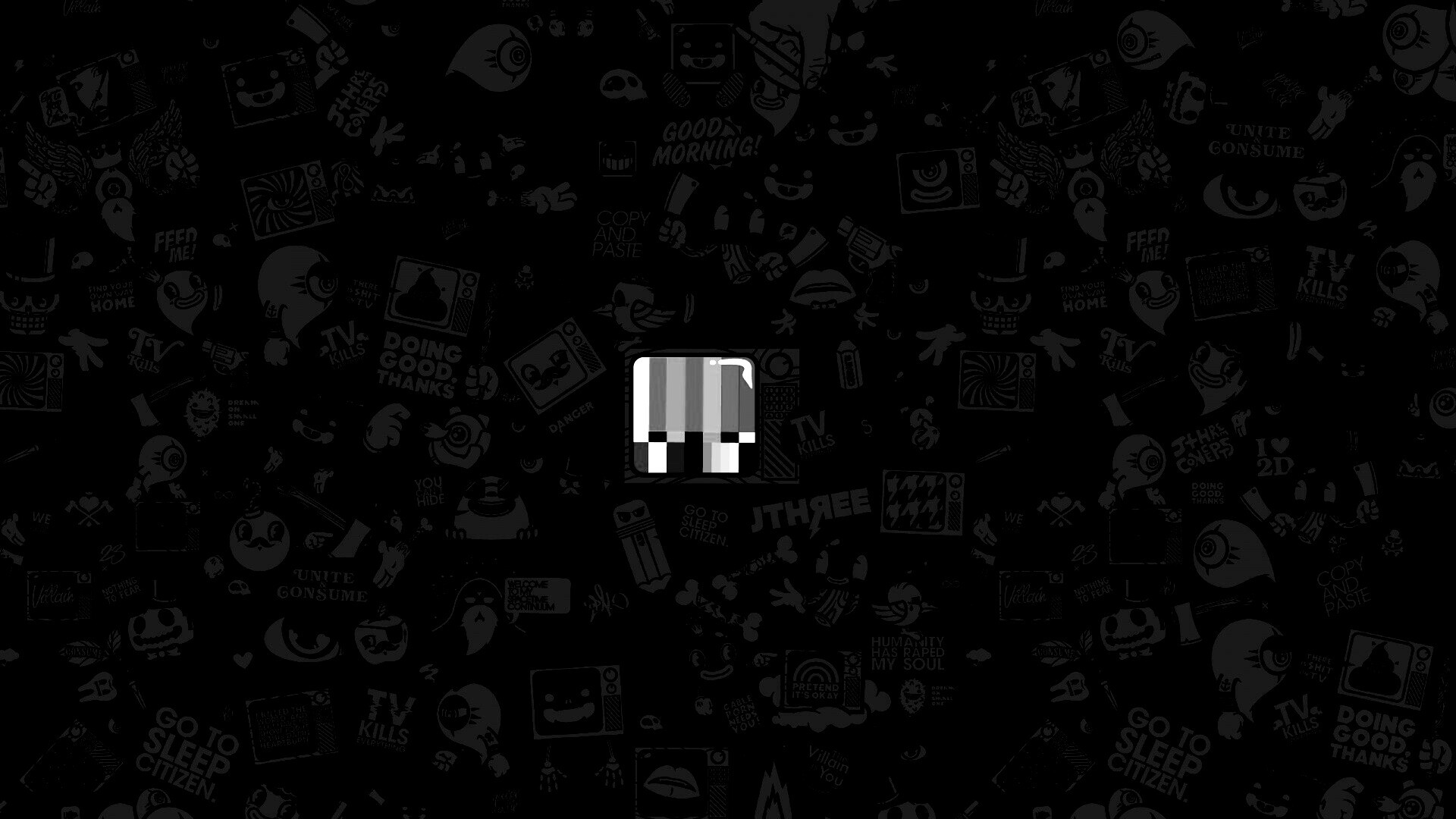 Телевидение убивает всё! обои