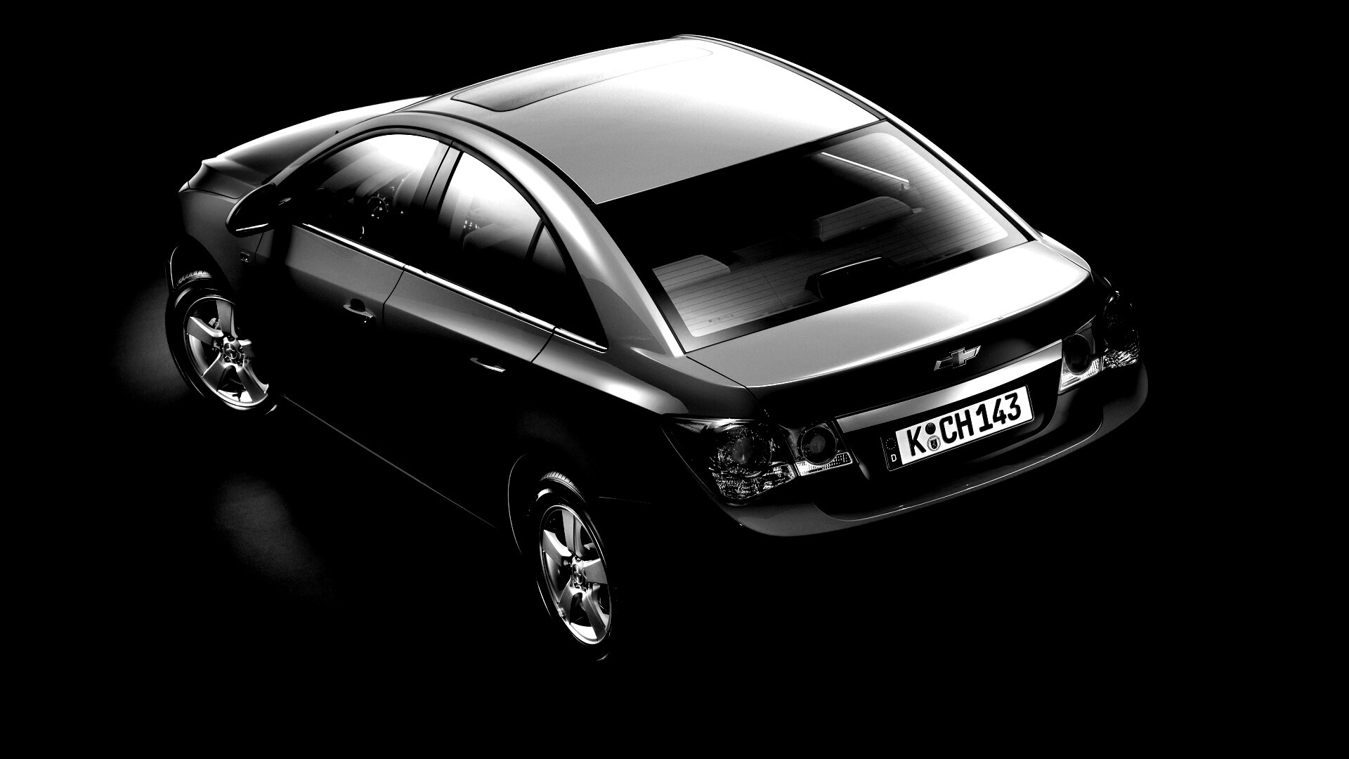 Шевроле Cruze красного цвета обои