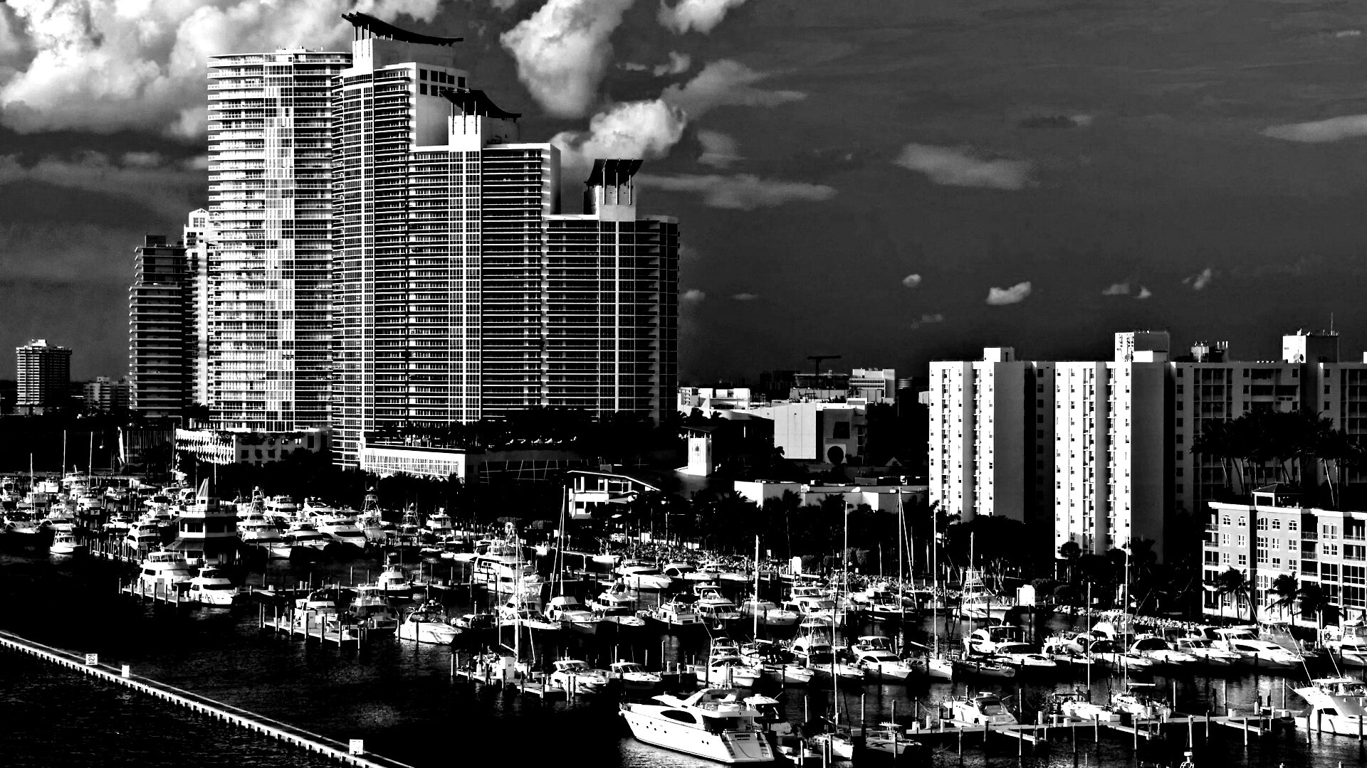 Курортный город обои