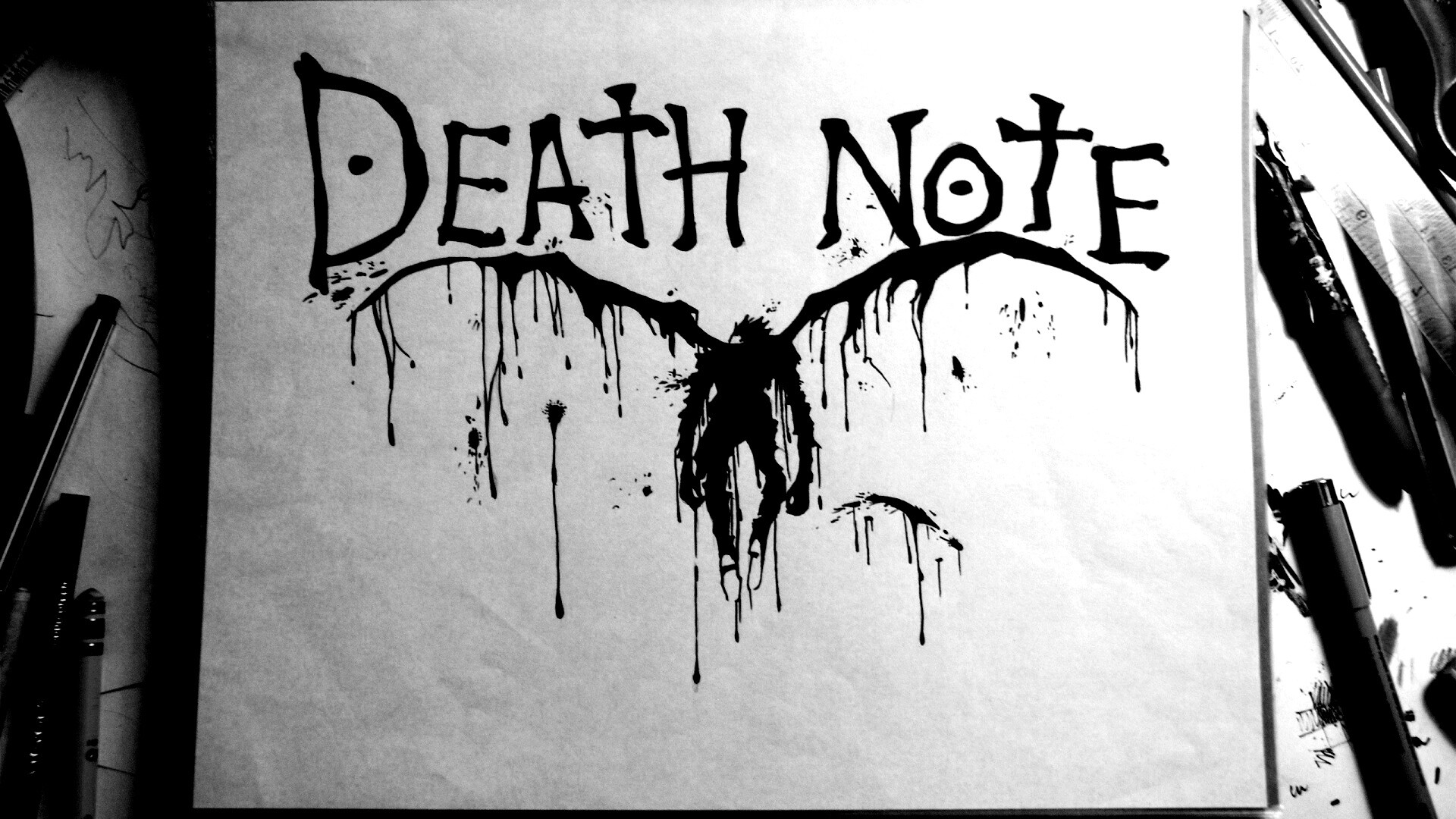 Тетрадь смерти обои