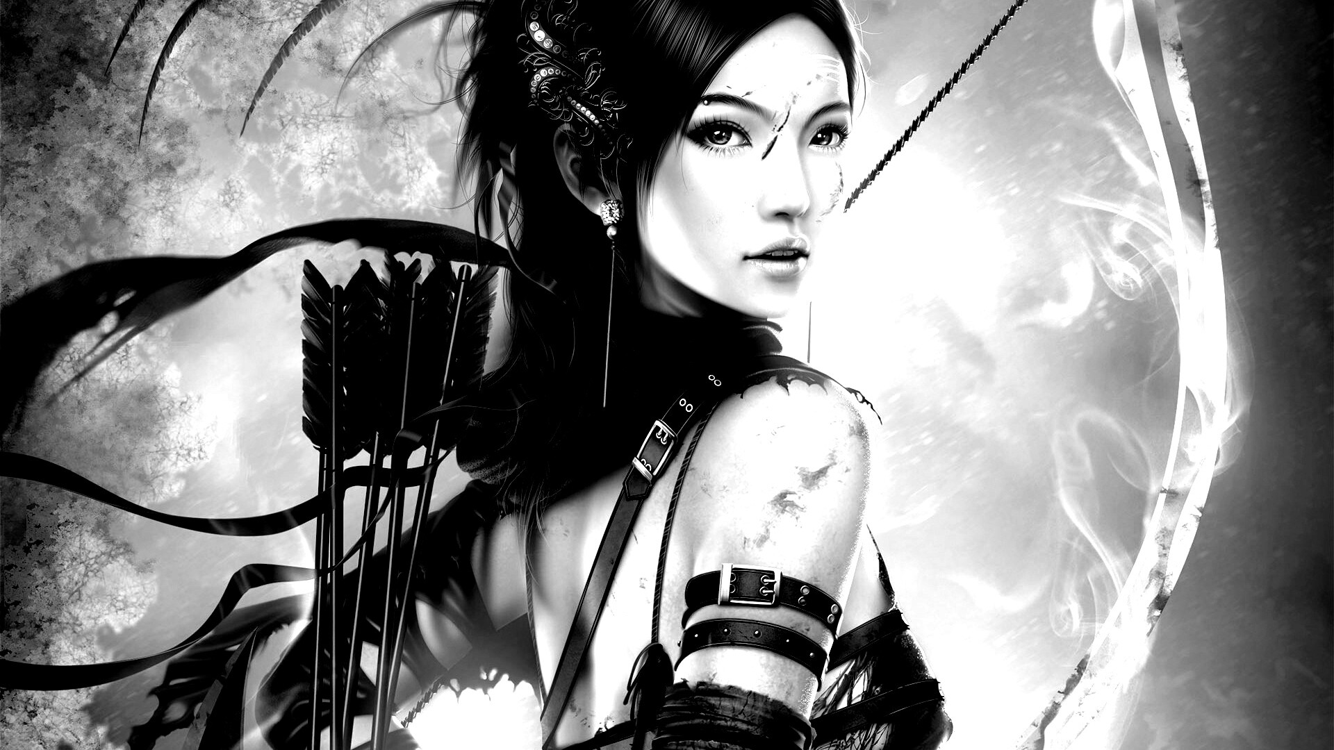 Лучница обои