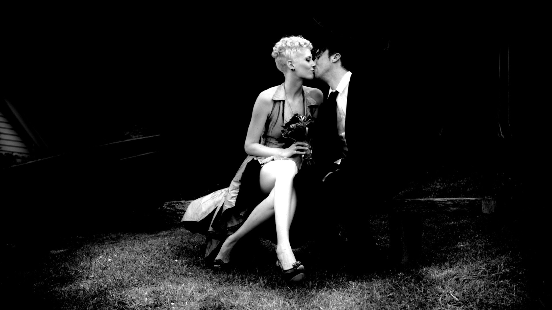 Поцелуй обои