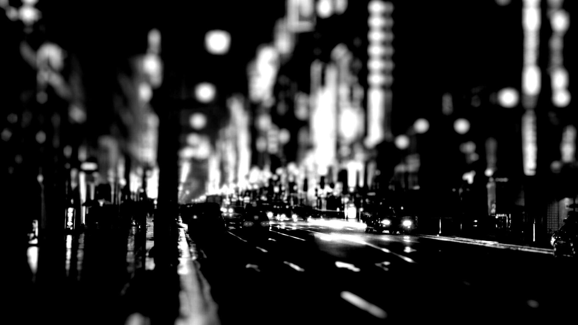 Игрушечный город огней обои