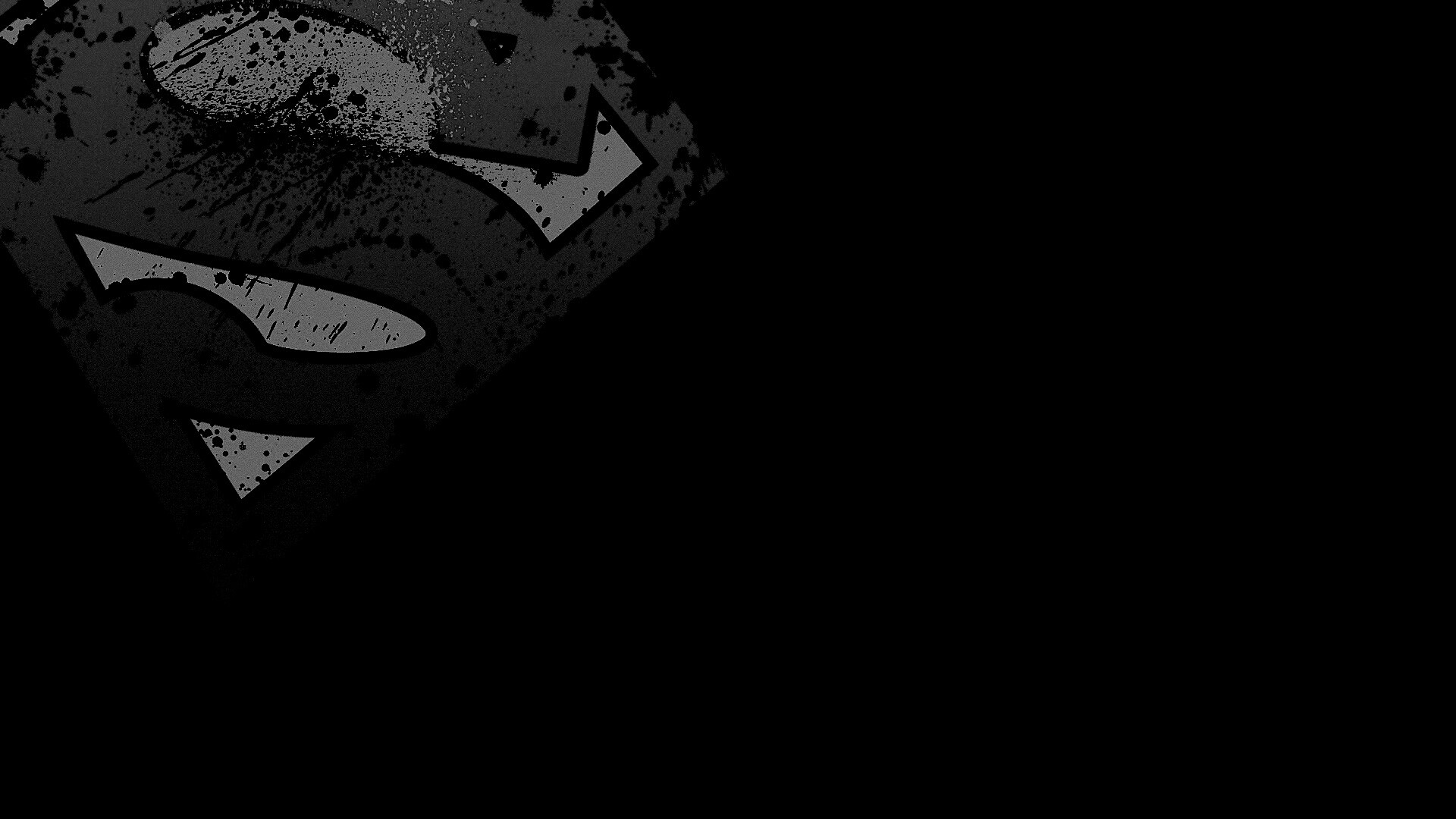 Потертый знак Супермена обои