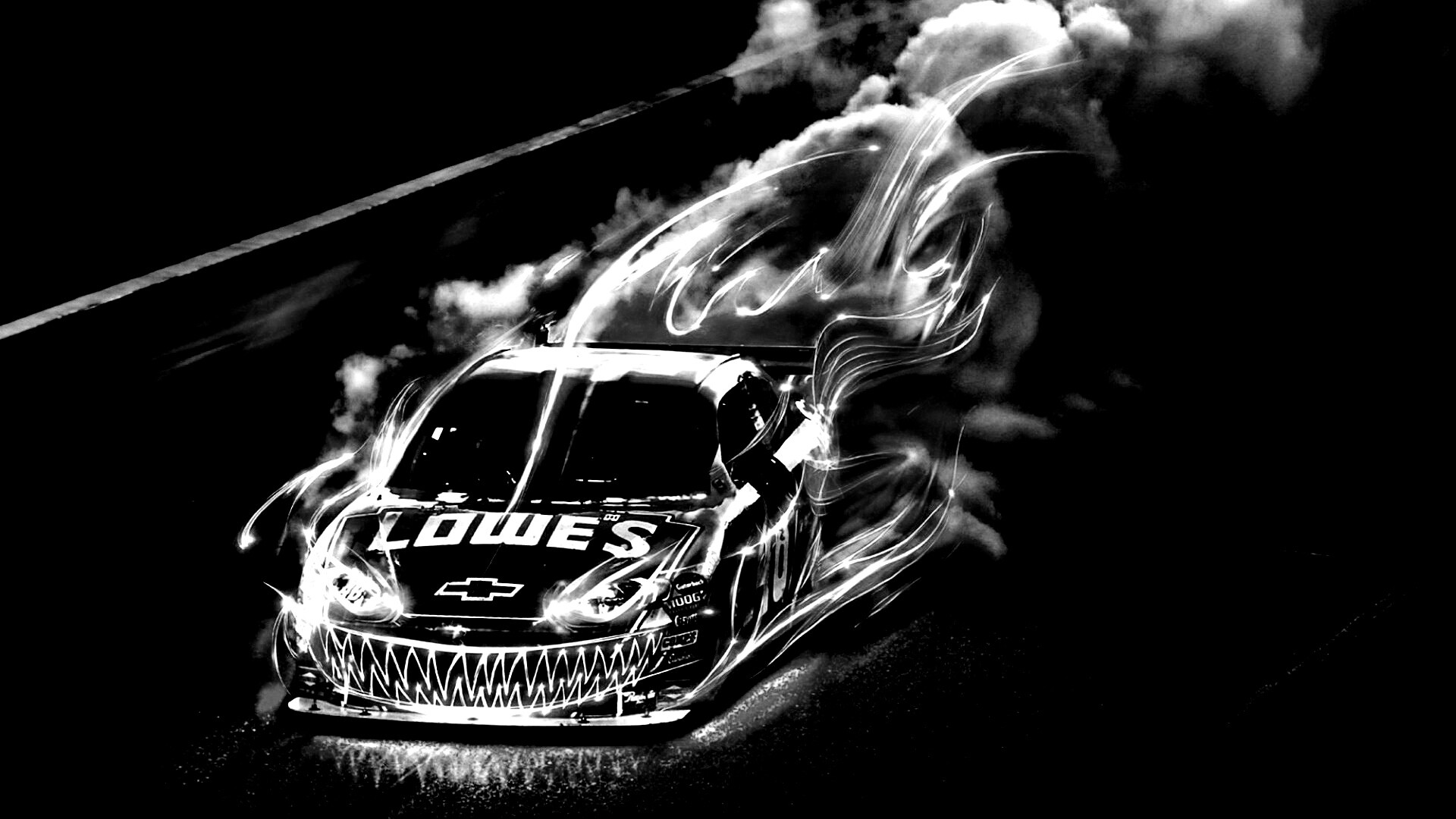 Дорожный монстр обои