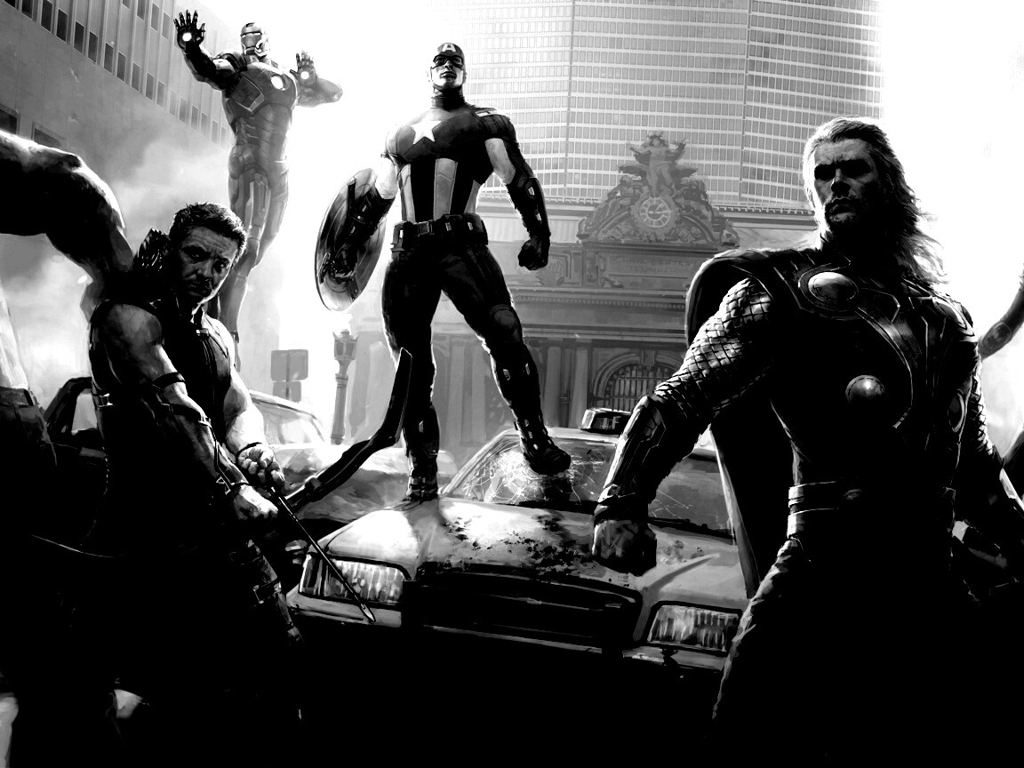 Арт к фильму Мстители обои