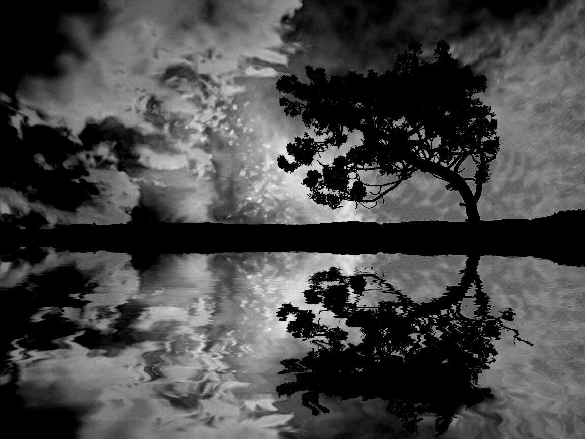 Зеркальное озеро обои