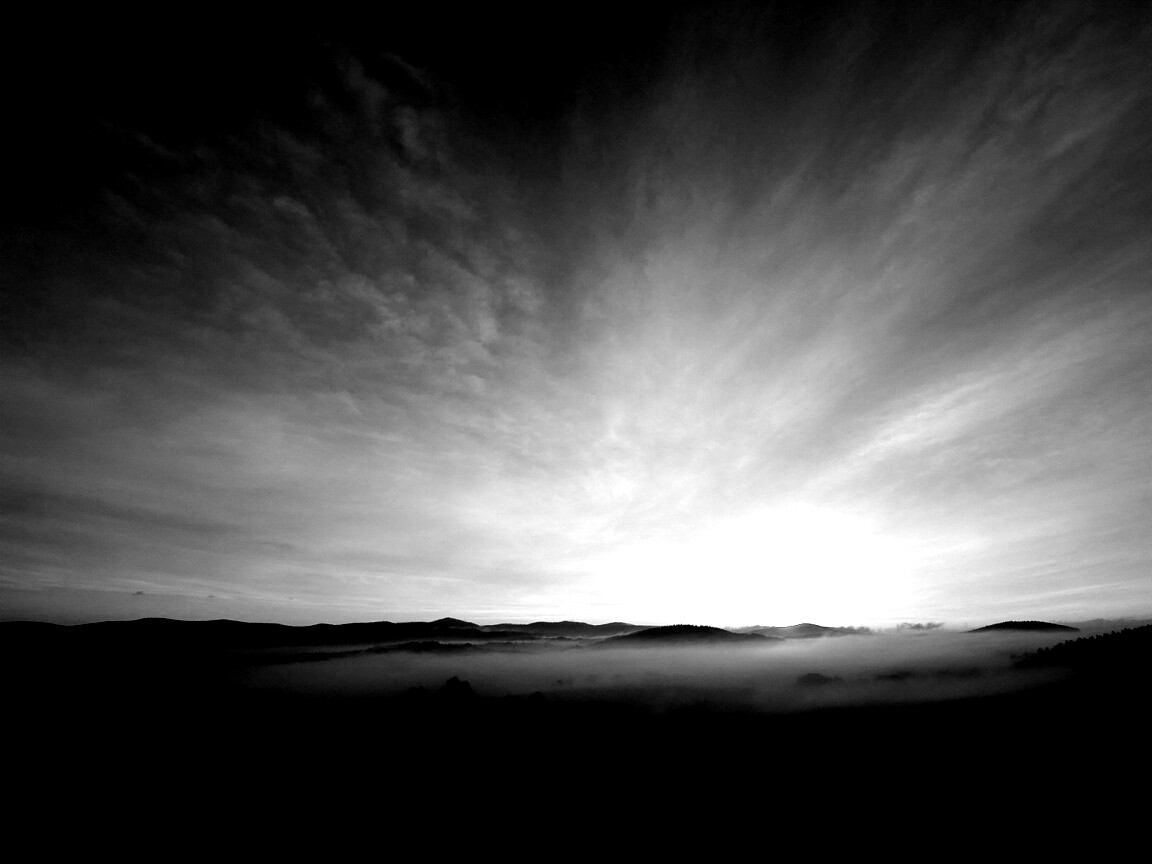 Утренний туман обои