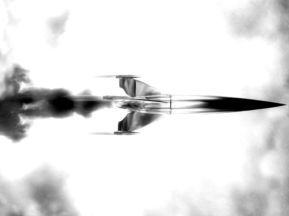 Ракета в полете обои