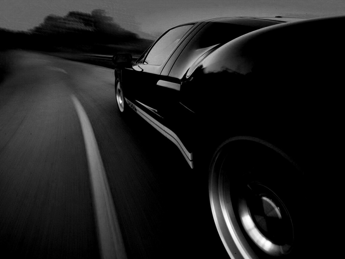 Авто на повороте обои