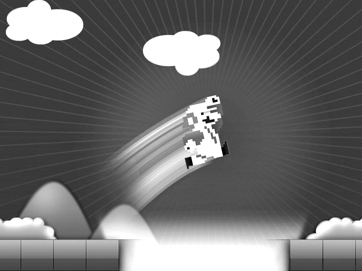 Прыжок Марио обои