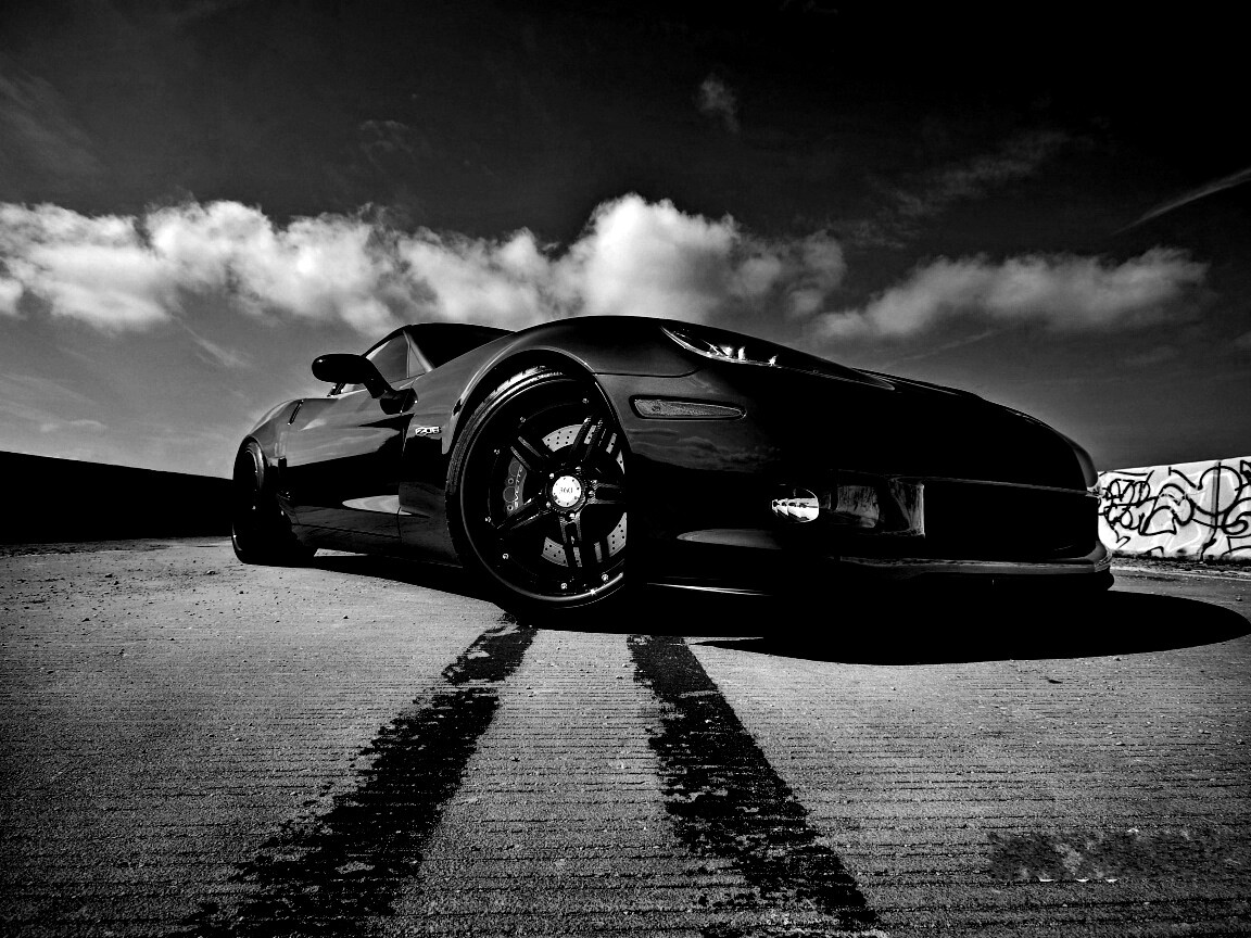 Синий спорткар обои