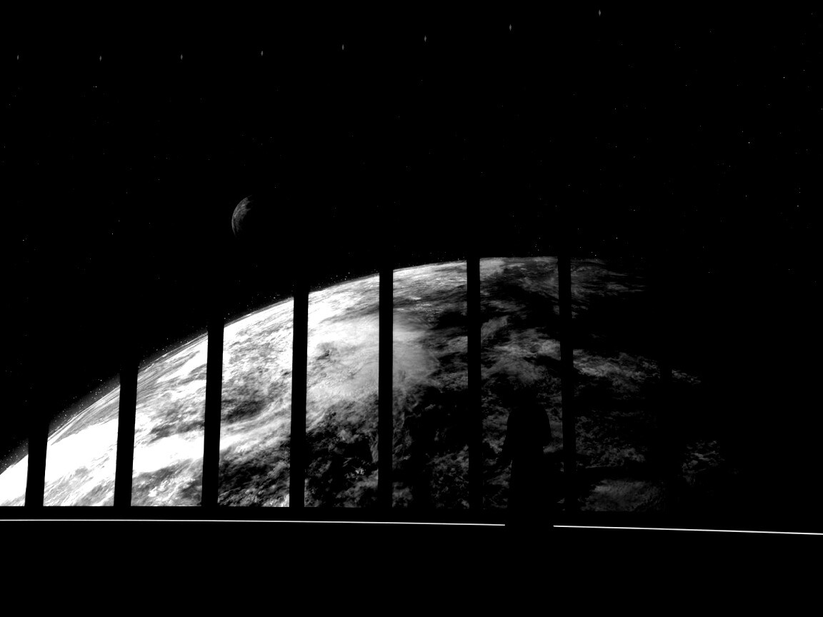 Вид на планету обои