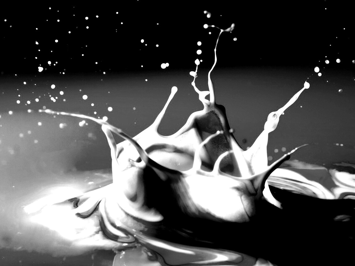 Брызги зеленой краски обои