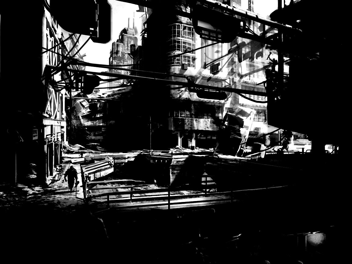 Локация из Fallout 3 обои