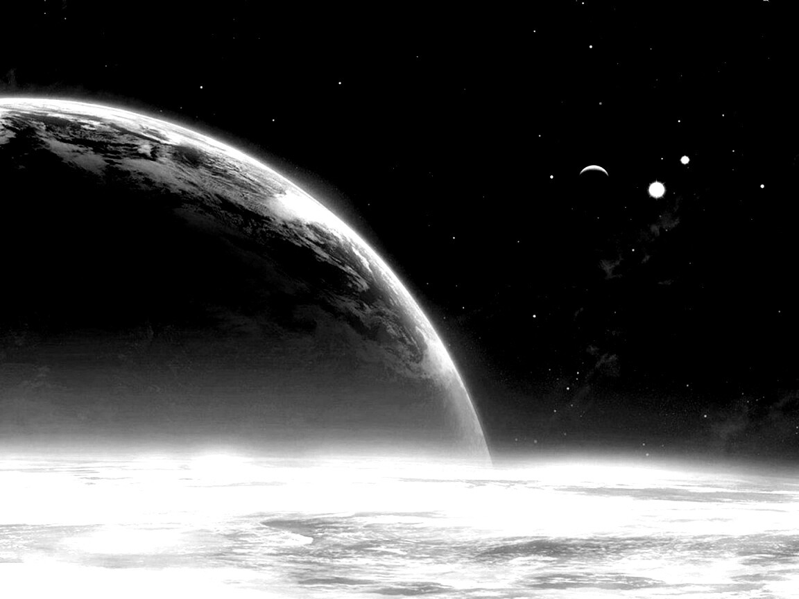 Планета за горизонтом обои