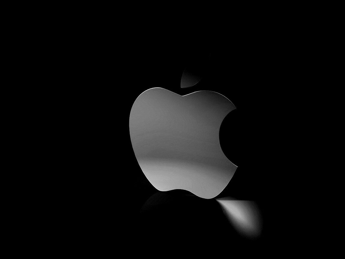 3D логотип Apple обои