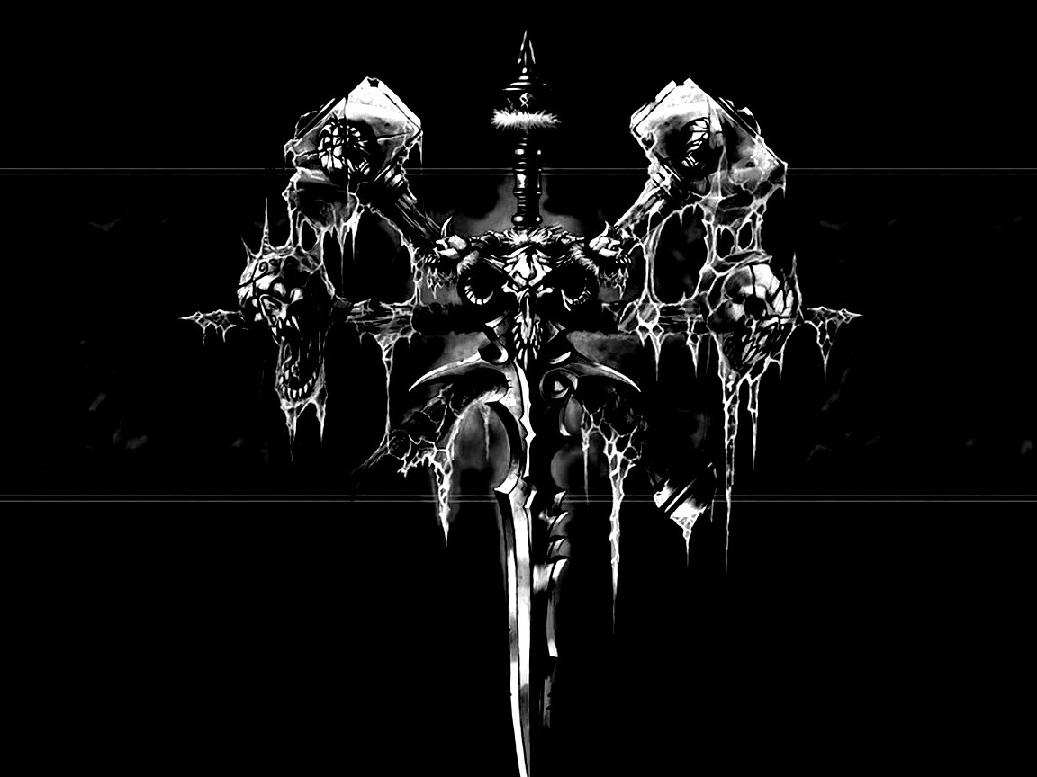 Логотип WarCraft Frothen Throne обои