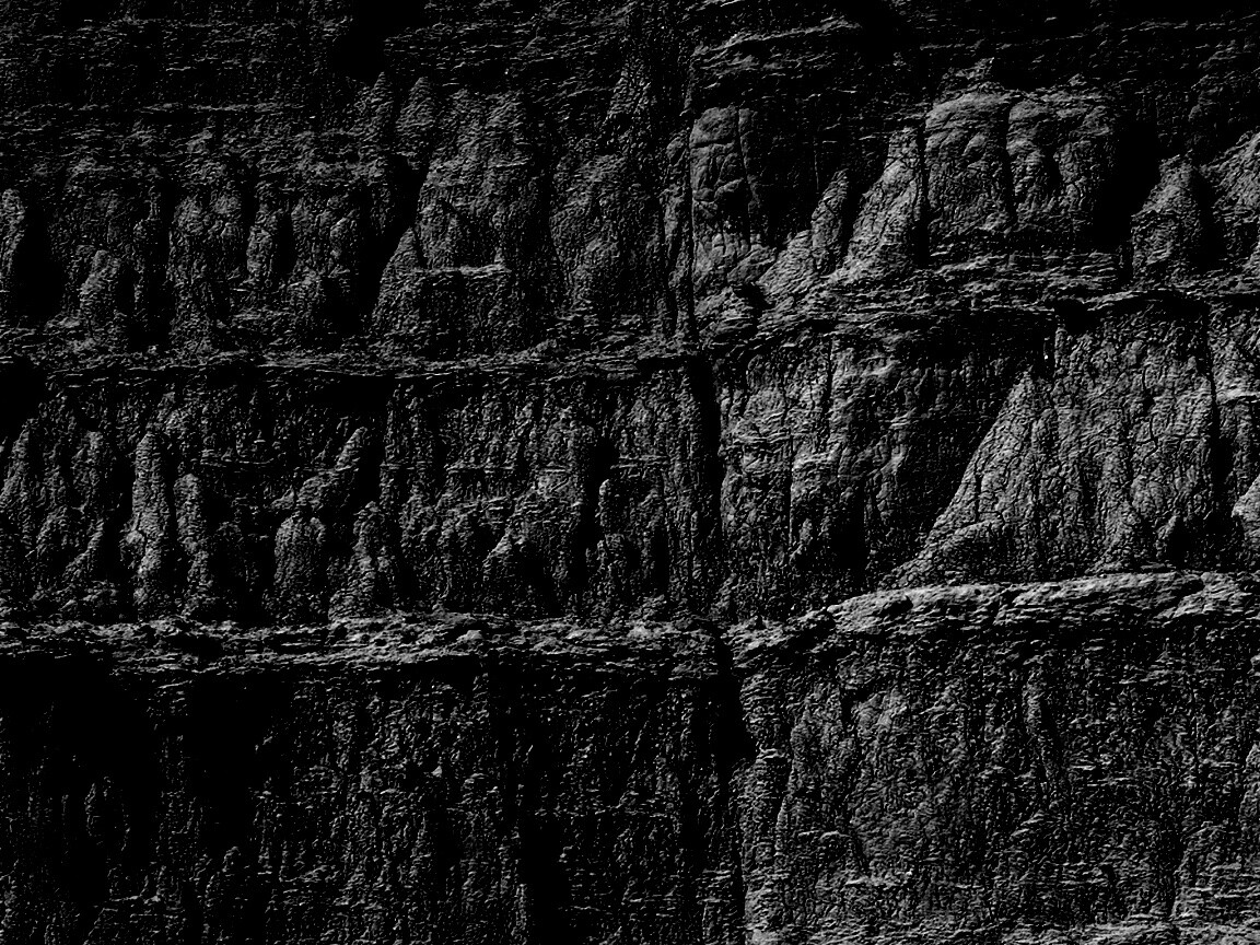 Скалистый обрыв обои