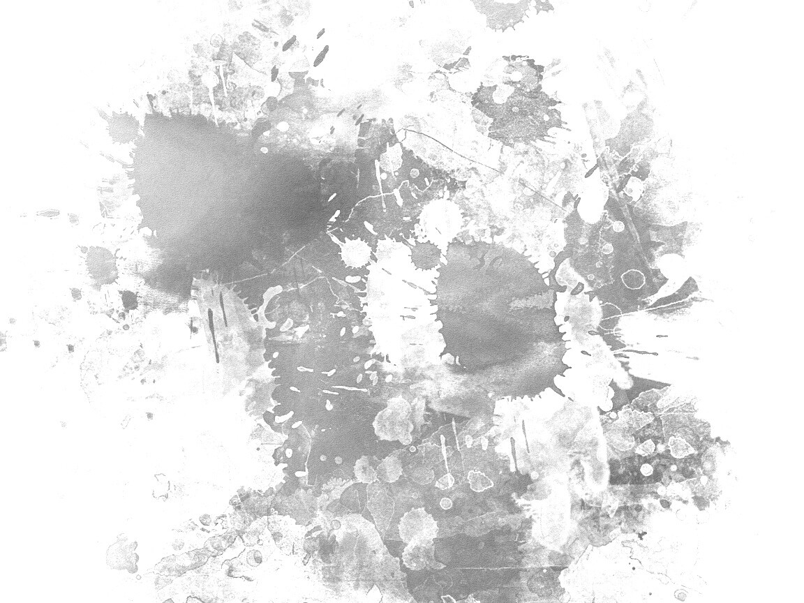 Синие и фиолетовые кляксы обои