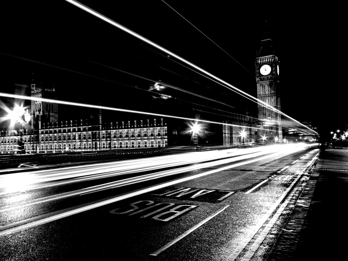 Ночной лондон обои