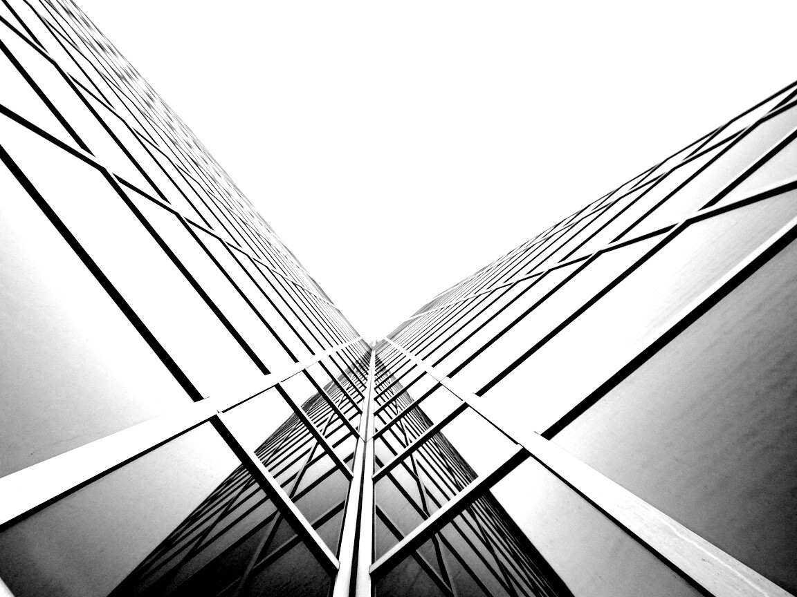 Стекло и сталь обои