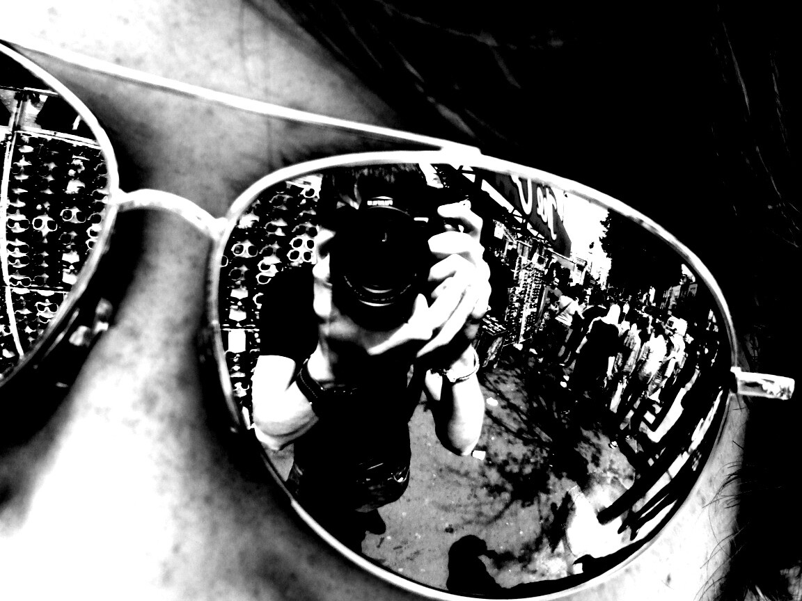 В очках обои