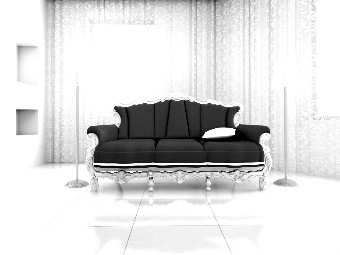 Диван в стиле ампир обои