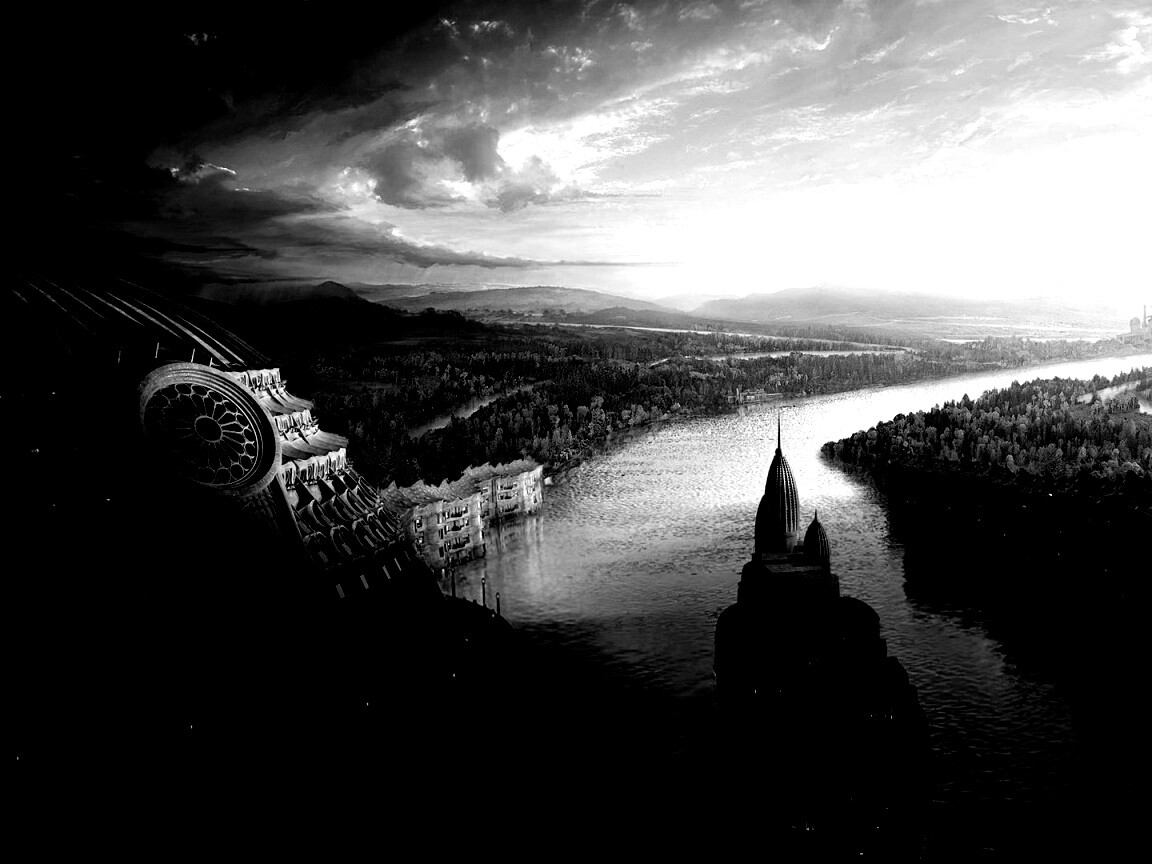 Древний город обои