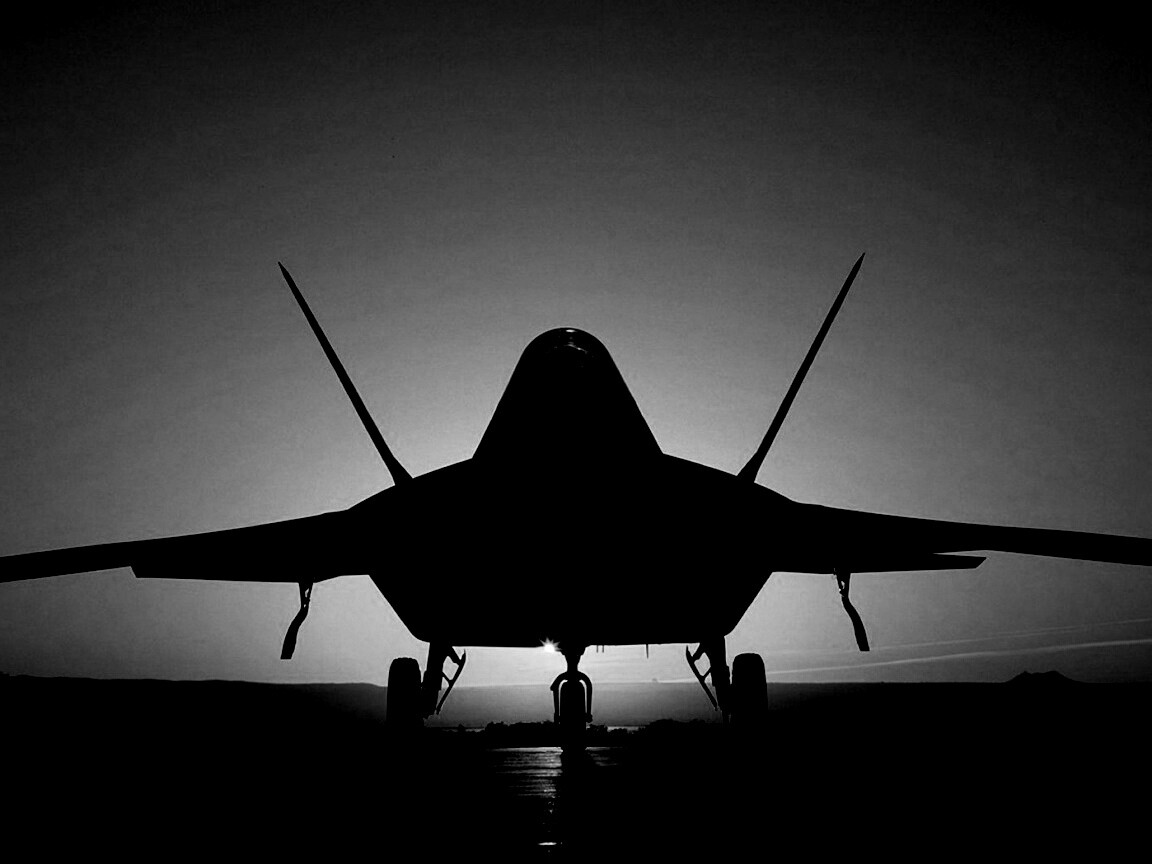 Истребитель F22 обои