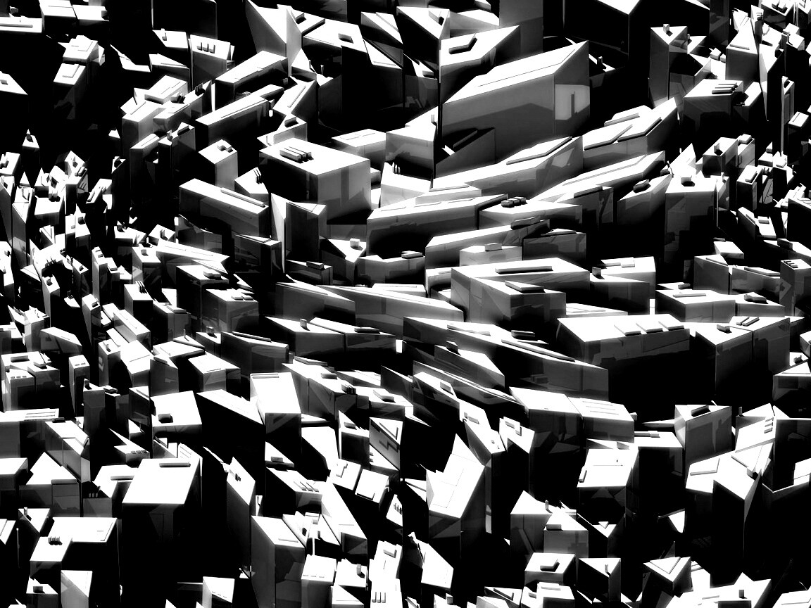 Городская абстракция обои