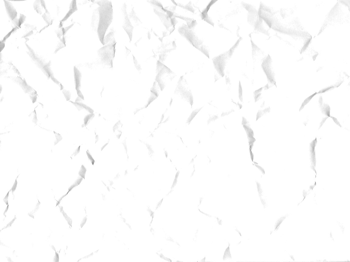 Мятый лист белой бумаги A4 обои