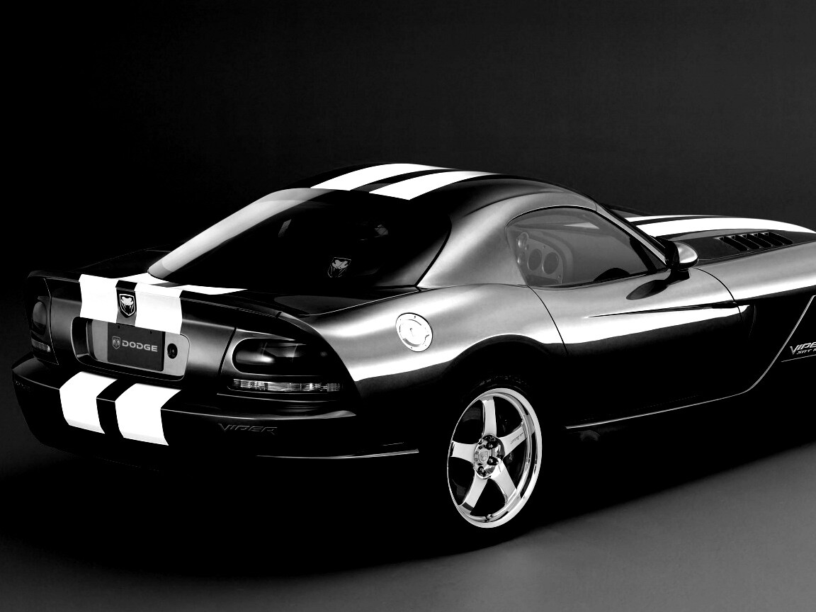 Синий Dodge Viper обои