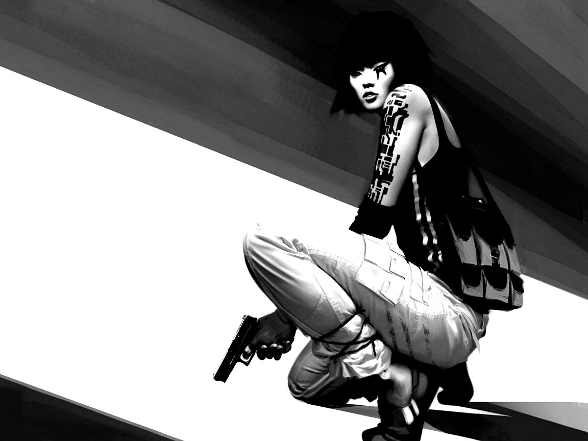 Фейт с пистолетом обои