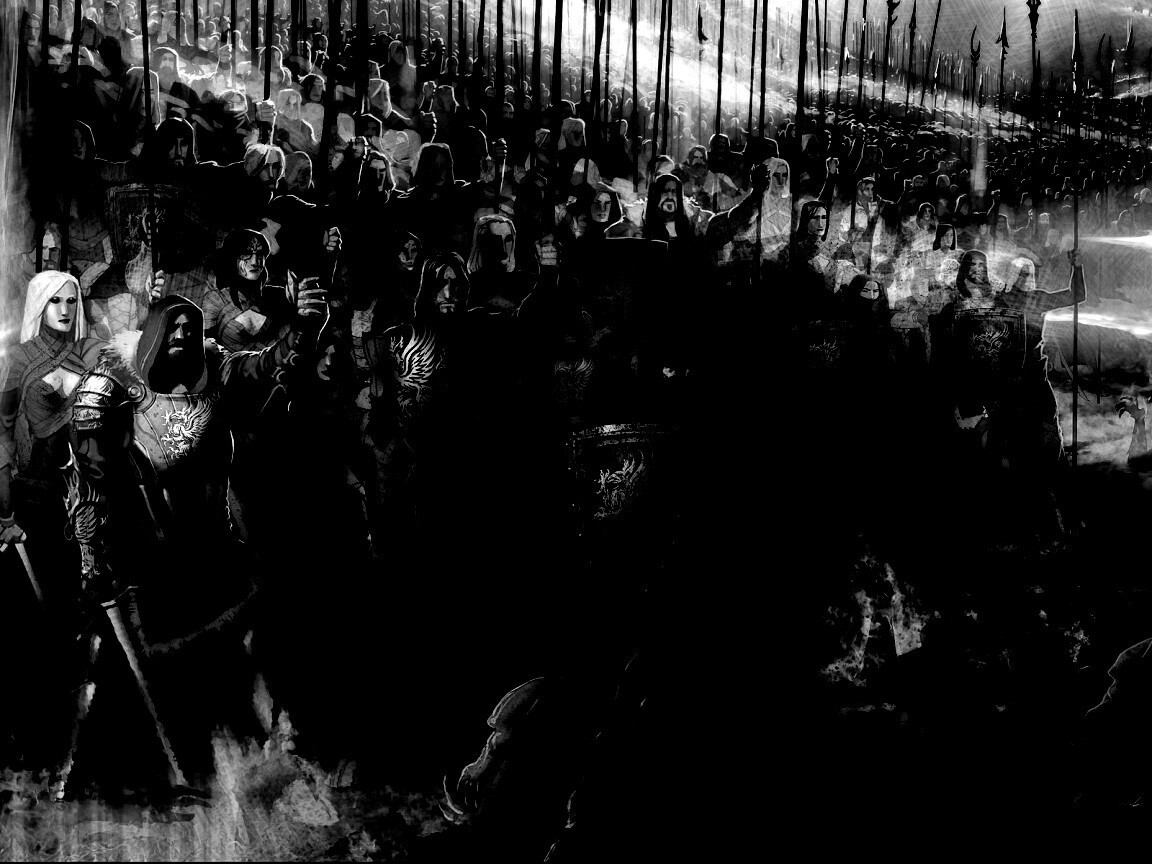 Борьба против порождений тьмы обои