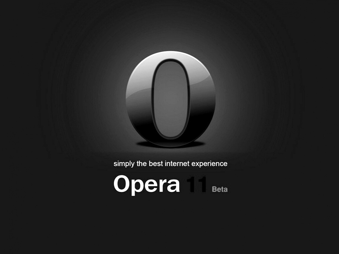 Opera 11 обои