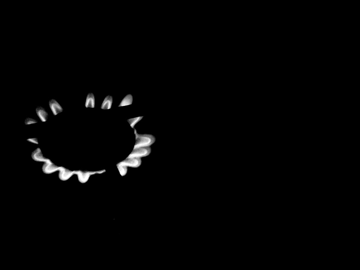 Огонь газовой горелки обои