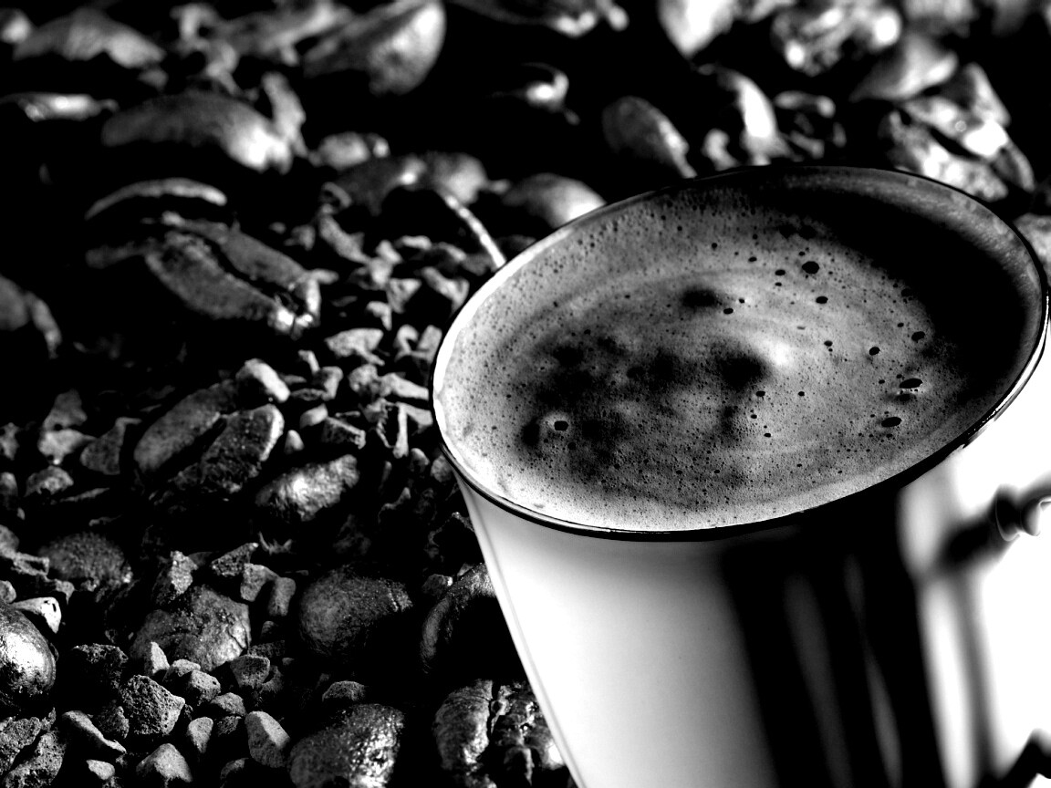 Кружка заварного кофе обои