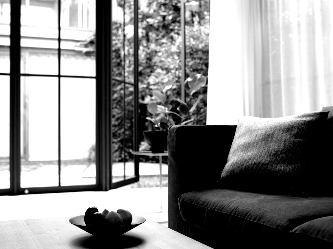 Фрукты в тарелке обои