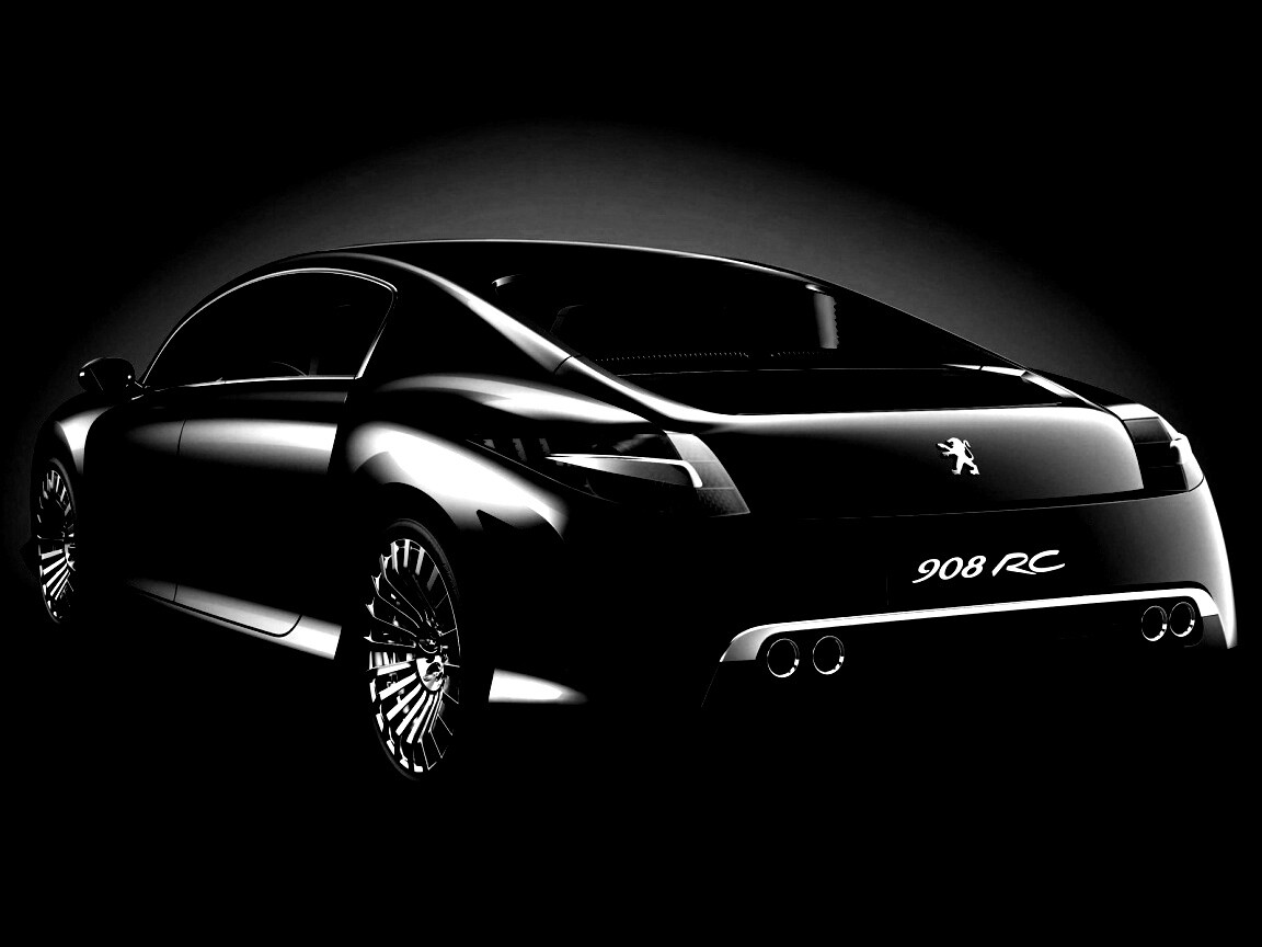 Peugeot 908 RC обои