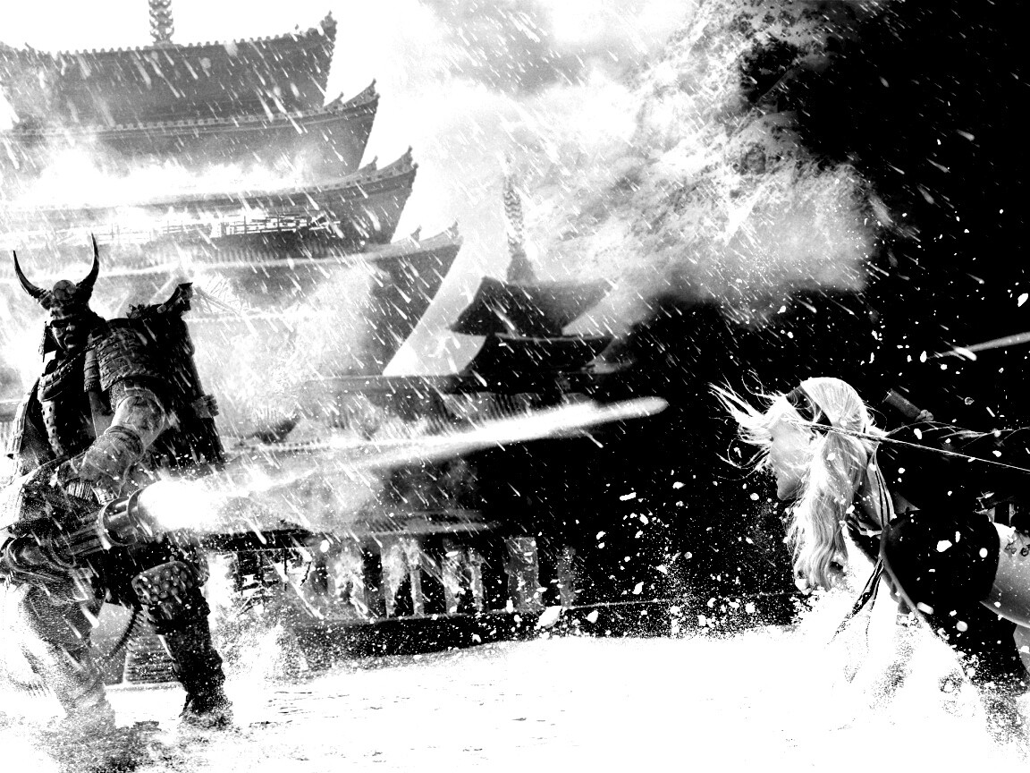 Куколка против самурая обои