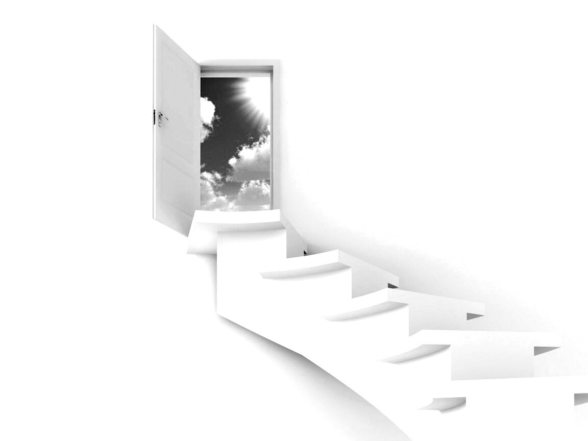 Лестница в небо обои