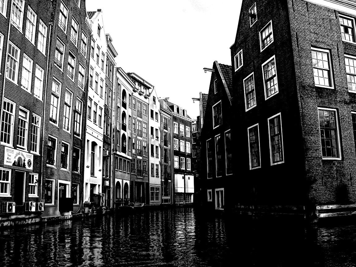 Венецианские каналы в Амстердаме обои
