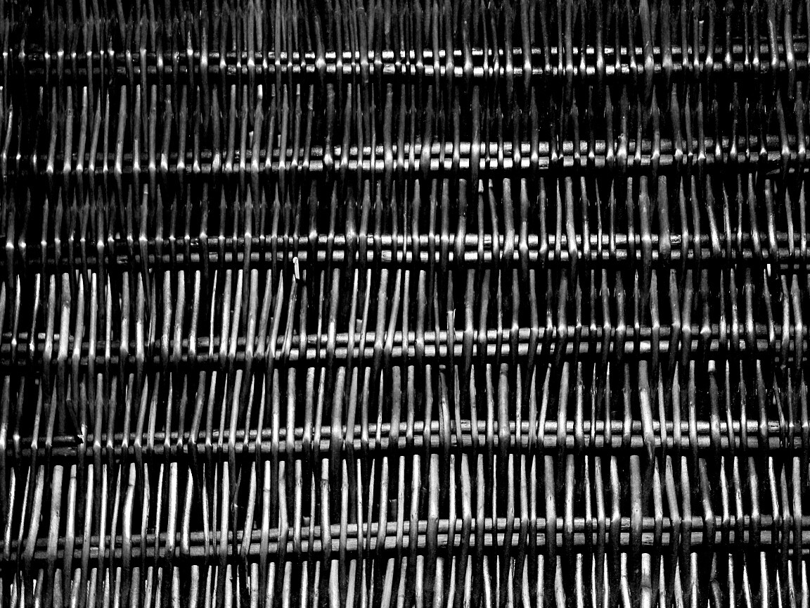 Плетёный забор обои