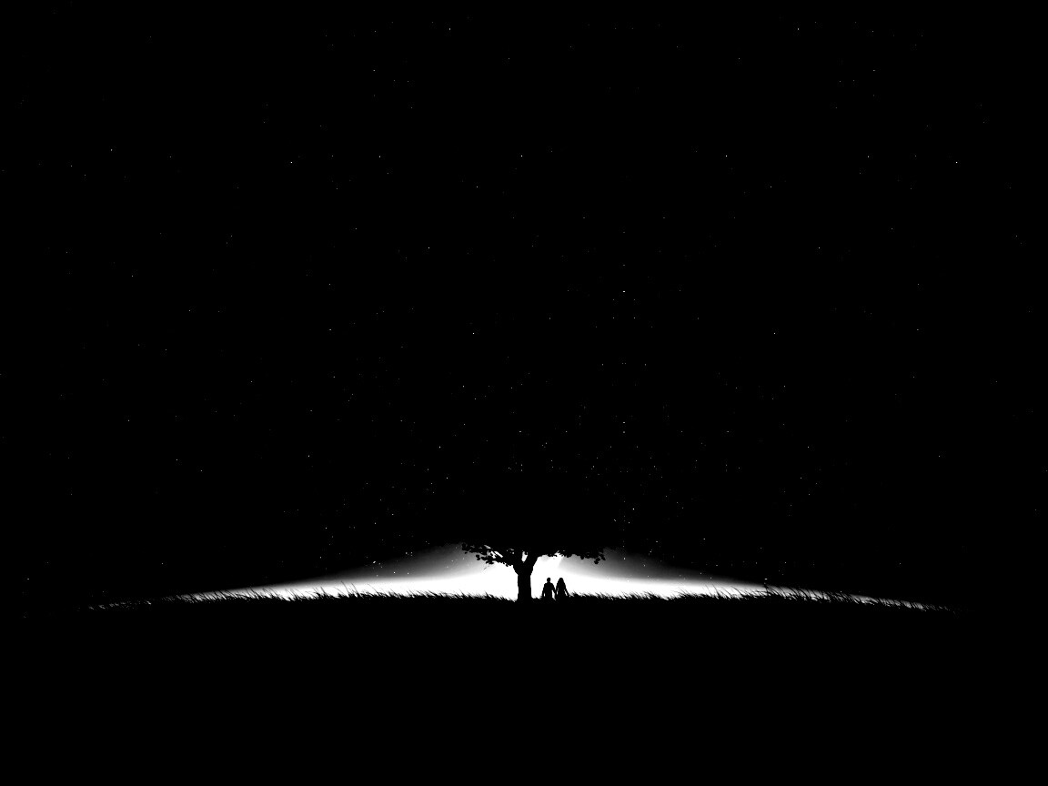 Звёздная ночь обои